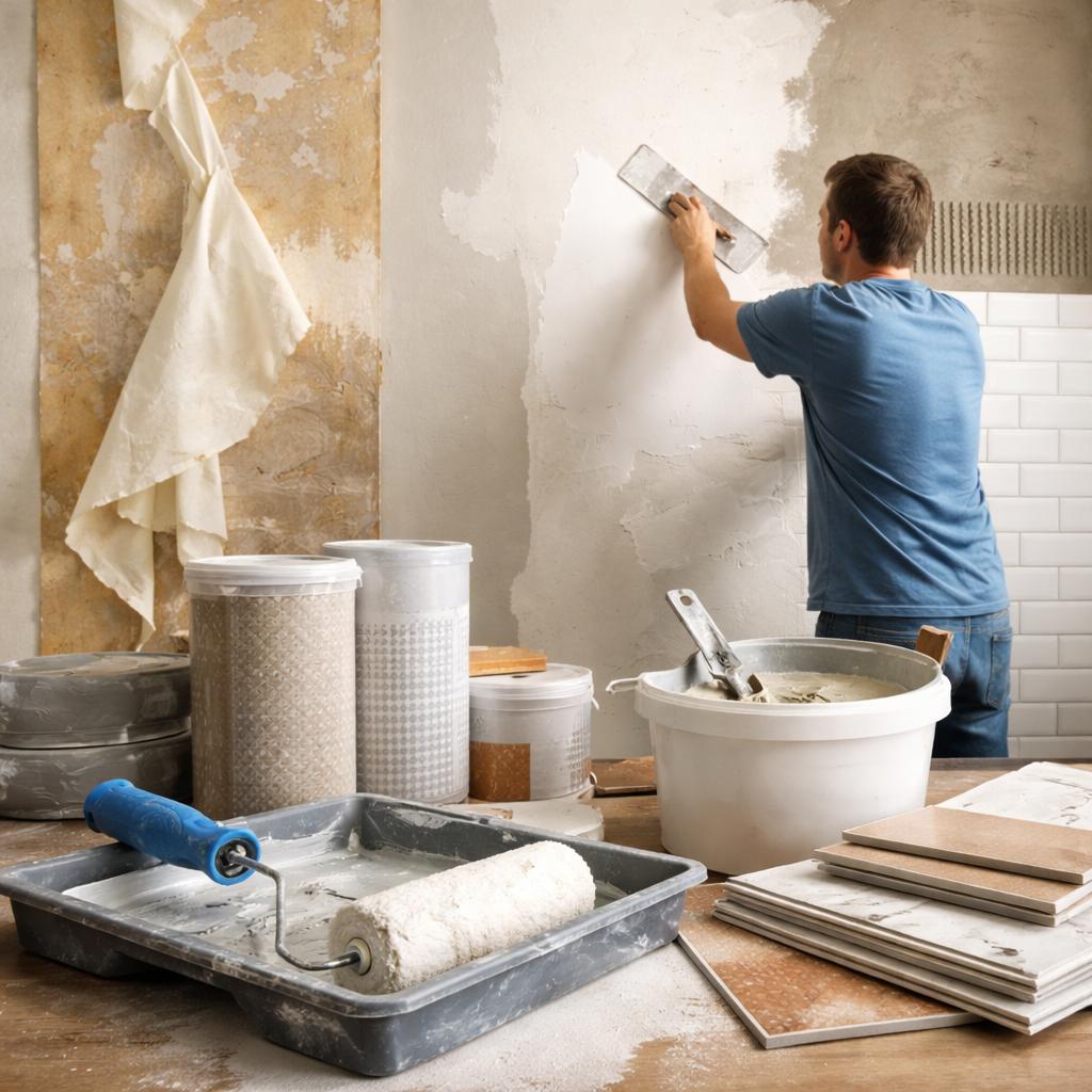 Виды работ при ремонте стен: что важно учитывать при выборе подходящих методов