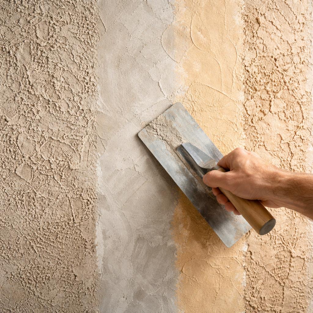 Как способ нанесения декоративной штукатурки меняет внешний вид и долговечность стен