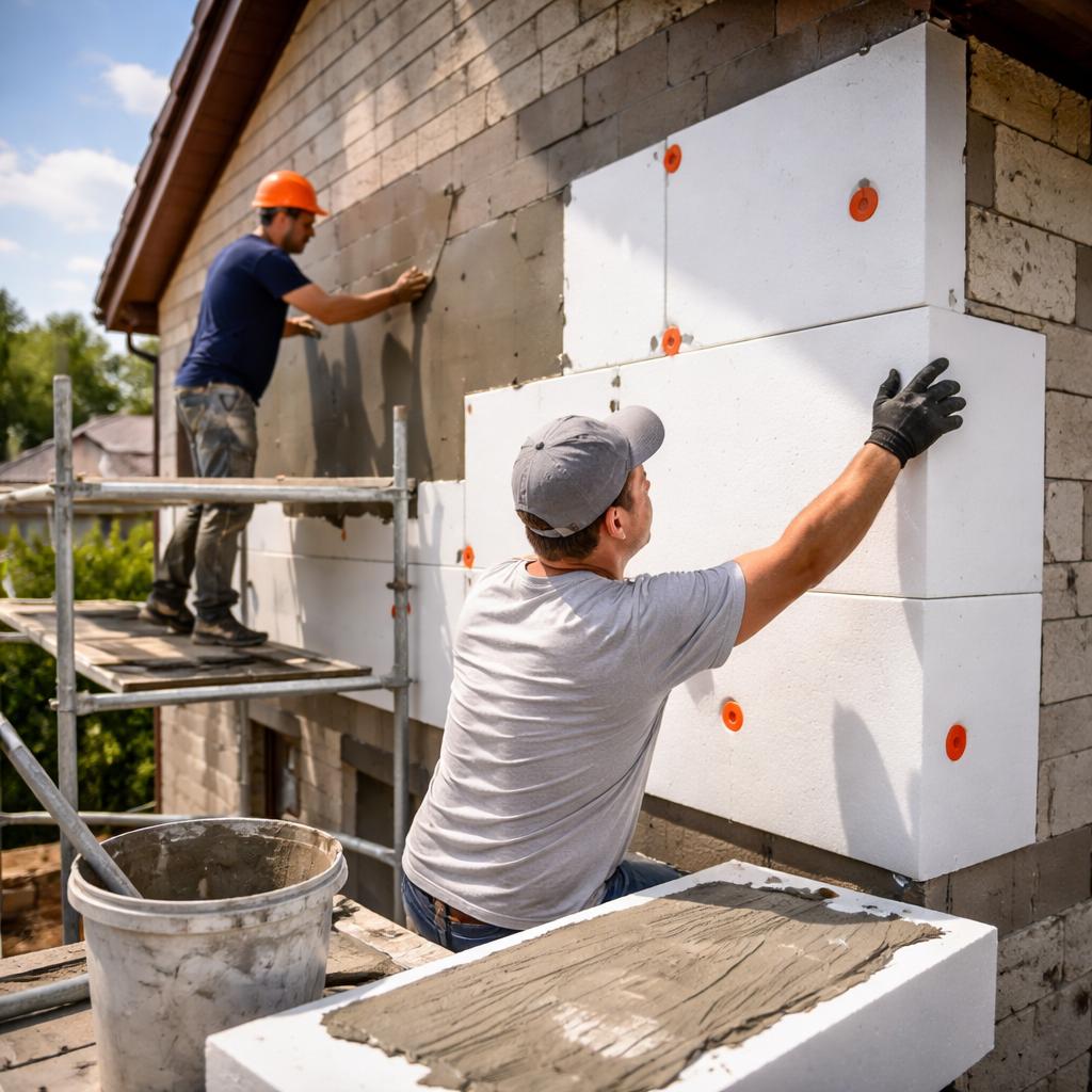 Утепление фасада пенополистиролом (ППС): принципы, сценарии и ограничения